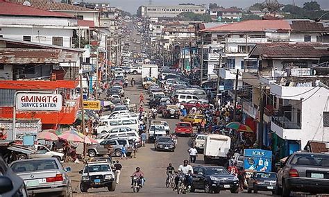 largest cities in liberia.